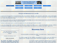 Tablet Screenshot of cartesapuce.fr